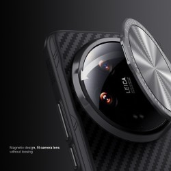 NILLKIN Carbon Fiber CamShield Back Cover for Xiaomi Mi 14 Ultra 5G – 360 Full Camera Protection Case