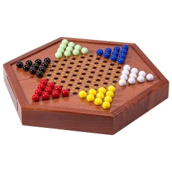 1 Set Luxury Wooden Chinese Checkers Game