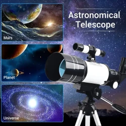 Astronomical Telescope F30070M with Tripod