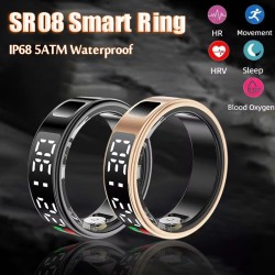 Smart Ring for Men and Women with LED Display