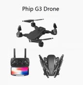 Drone, Phip G3 Drone, Dual Camera, 4K Camera, 1800mAh.