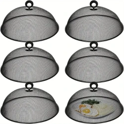 6-Pack Metal Mesh Food Covers for Outdoors