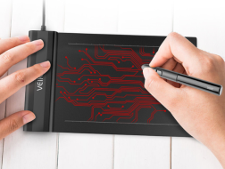 Black Electronic Drawing Board