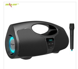 Bluetooth speaker, Zealot P1, 40W Loud Speaker,8000mAh, With Wire Microphone,