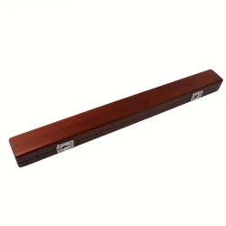 Safeguard your baton with our Premium Handcrafted Wooden Baton Case. Featuring a smooth finish and secure buckle closure, it's perfect for symphony and choral conductors.