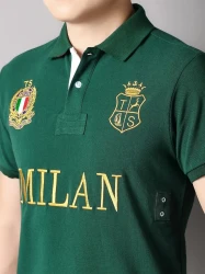 Men's Stylish Embroidered Golf Shirt