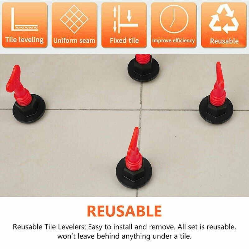 50pcs Reusable Tiles Leveler Spacers