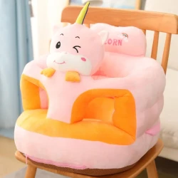 Cute Anti-rollover Baby Learns To Sit On Sofa Cartoon Plush Toys