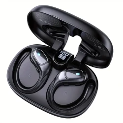 Sport Wireless Earbuds - BT TWS Headphones with LED Display & CVC 8.0 Noise Cancelling Mic for iPhone & Android