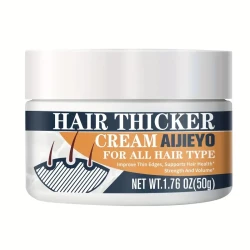 Hair Thicker Cream - Biotin & Vitamin-Enriched Hair Cream for Thicker, Longer, Fuller, Healthier Hair