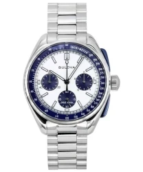 Bulova Lunar Pilot Archive Series Special Edition Chronograph Silver Dial Quartz 98K112 Mens W