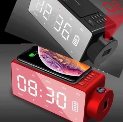 S91S Fashion Wireless Bluetooth Speaker Clock