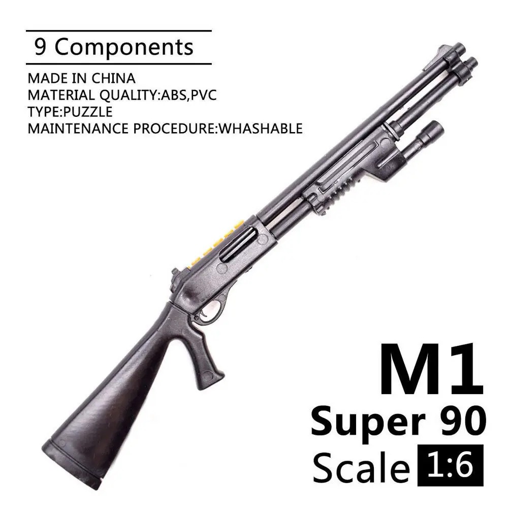 1:6 Weapon Model Benelli M1 Super 90 Shotgun – Assembly Model Building ...