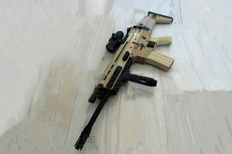 1:1 US FN SCAR-L Assault Sniper Rifle Pistol Submachine Shotgun Paper ...