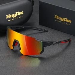 Men's Polarized Sports Sunglasses - UV Protection for Outdoor Cycling