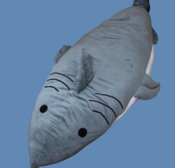 Shark Sleeping Bag Plush Toy 2m