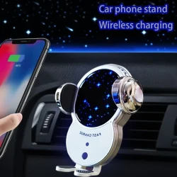 CHGeek 15W Fast Auto Clamping Car Charger Phone Holder