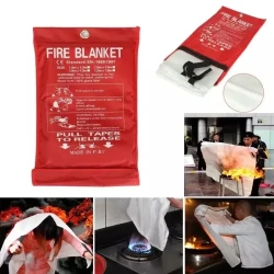 Fire Blanket - Rapidly Extinguish Small Fires