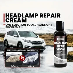 Ultimate Car Headlight Restoration Kit - Crystal Clear Coating & Polishing Solution