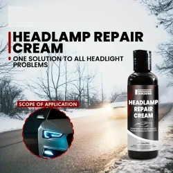 Ultimate Car Headlight Restoration Kit - Crystal Clear Coating & Polishing Solution