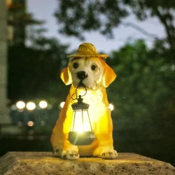 Labrador Dog Solar Light