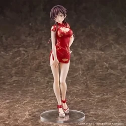 Red Anime Collectible Figurine - Traditional Chinese Style