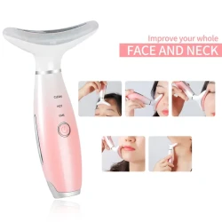 Removal Wrinkle Lift Heating Neck Beauty Device