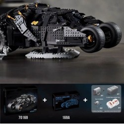 Mechanical Technology Bat Run Car Children's Puzzle Block Toy