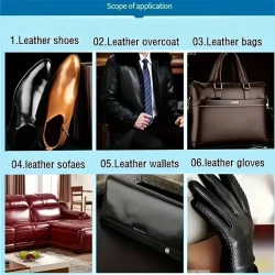 Leather Color Patching & Polishing Cream - Suitable for Sofa, Bag, Clothes, Jackets, Shoes