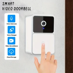 WIFI Doorbell Camera Plus - 480p Wireless Intelligent Video Doorbell with Night Vision