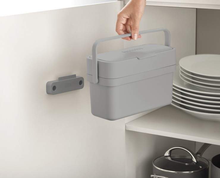 Compo™ Easy-fill Food Waste Caddy - Joseph Joseph Duo