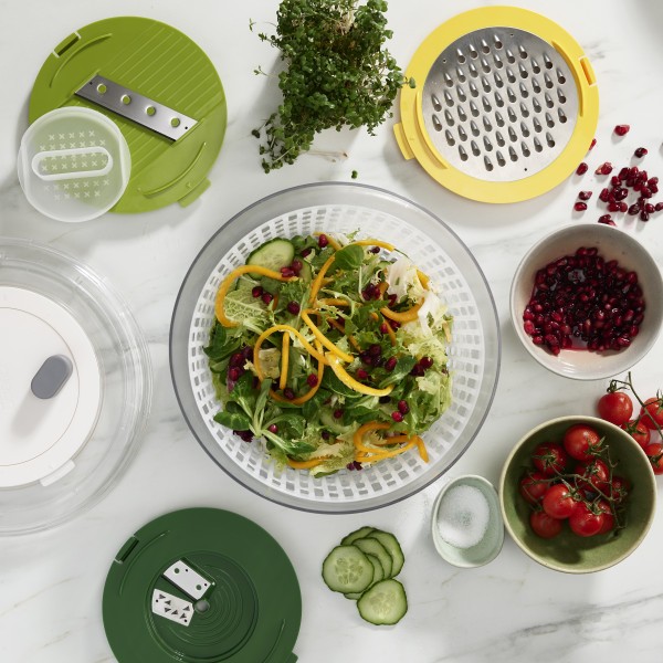 Multi-Prep 4-Piece Salad Preparation Set - Multicolour - Joseph Joseph