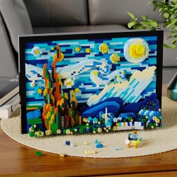 1731PCS Starry Night Building Blocks – Assembly Toy, Art Drawing Blocks