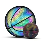 HOLOGRAPHIC REFLECTIVE GLOWING BASKETBALL