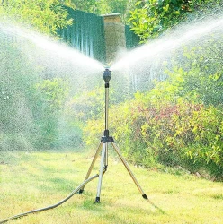 Stainless Steel Rotary Irrigation Tripod Telescopic Support Sprinkler